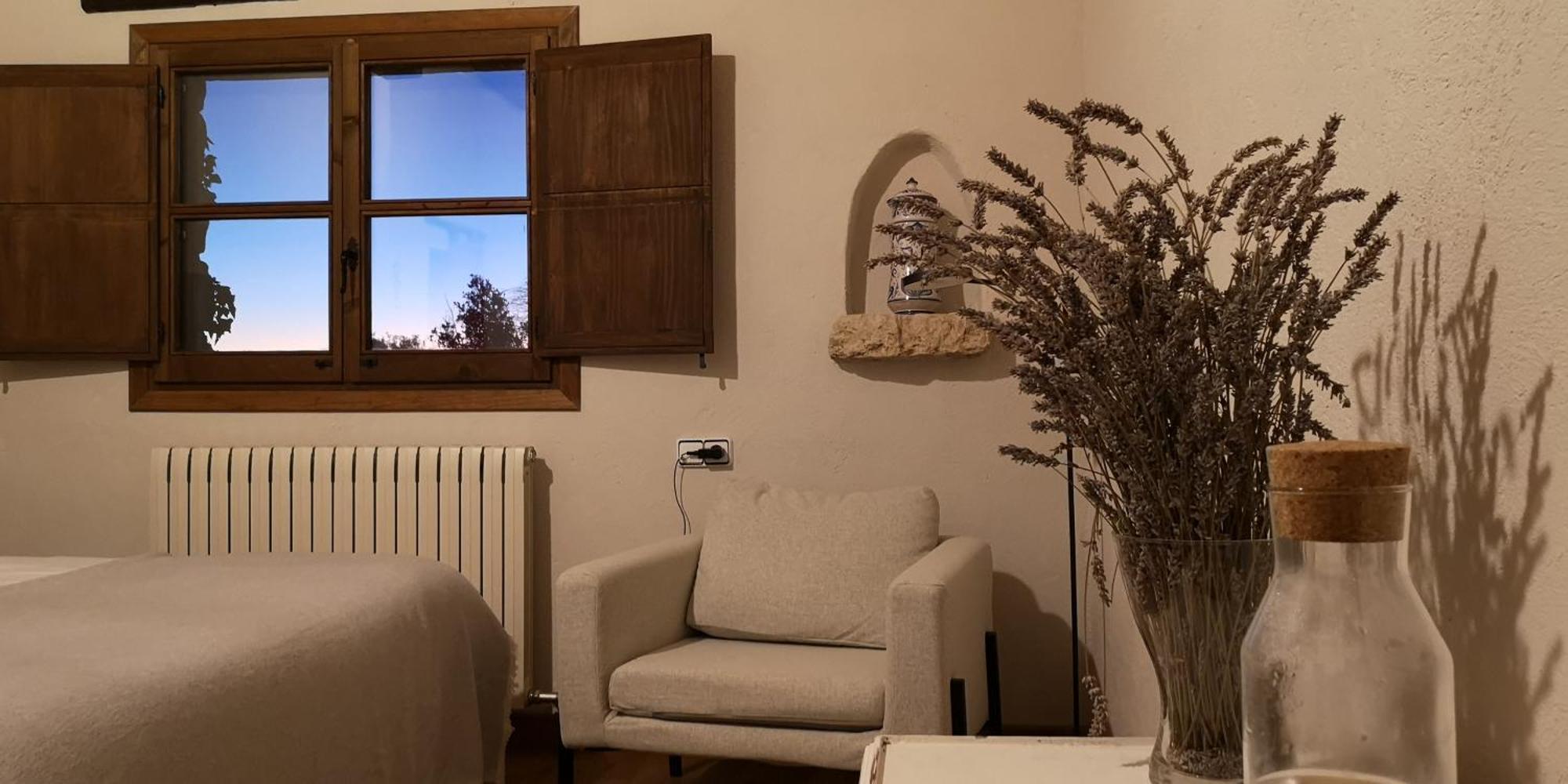 Penzion Mas De L'Arlequi Rojals Pokoj fotografie
